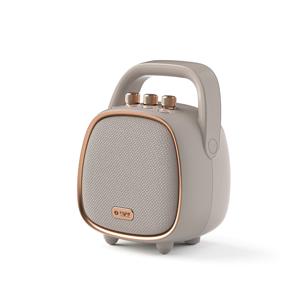 不见不散 SEE ME HERE 69M670Plus无线蓝牙户外便携广场舞音响环绕重低音大功率跳舞机家用低音炮电脑音箱2025最新款礼物 玛瑙灰+U盘