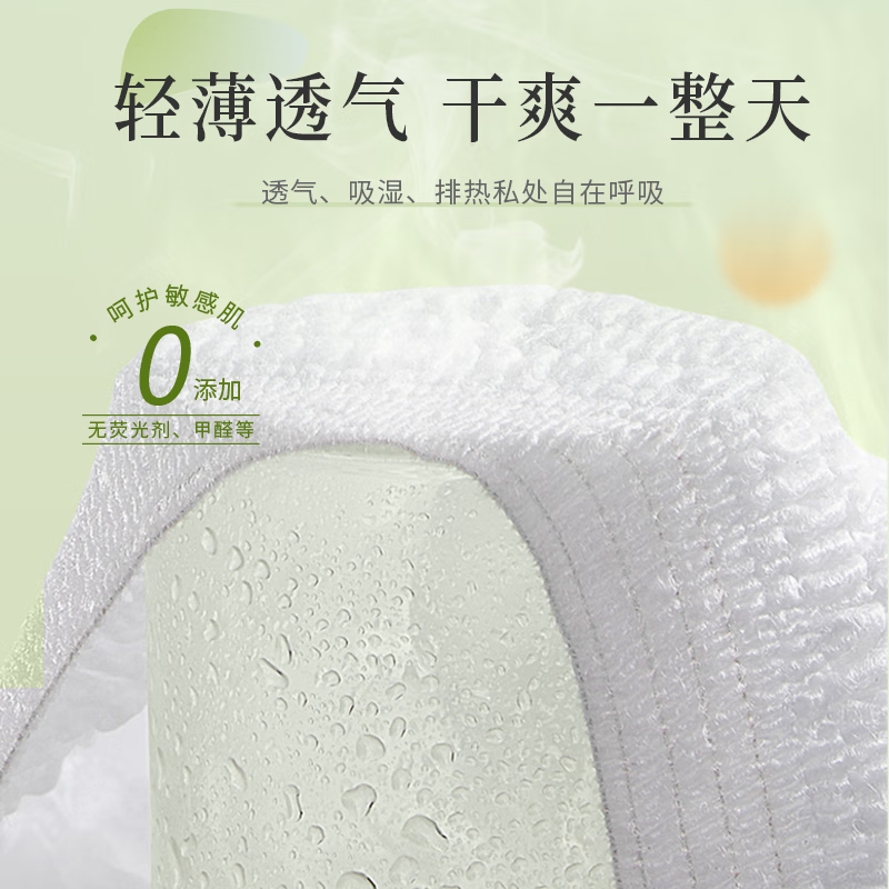 臻爱朵朵【早安贴贴裤】安心裤卫生巾安睡裤超薄拉拉裤透气防侧漏安全裤 M-L码 30条 60-140斤 贴贴裤&轻松穿脱