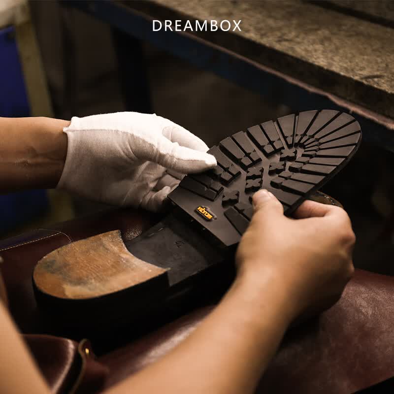dreambox钧博vibram橡胶贴片鞋底贴底服务耐磨防滑前掌贴后跟底片 整片式(vibram橡胶片贴底服务)