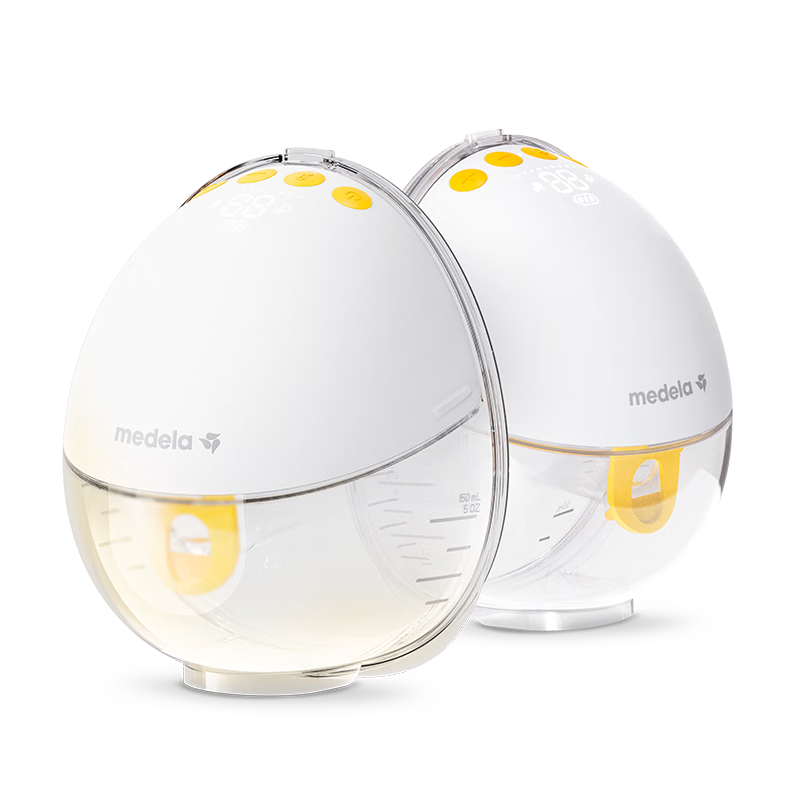 美德乐(Medela) 吸奶器电动双边吸奶器免手扶无痛按摩无线一体穿戴式 畅动