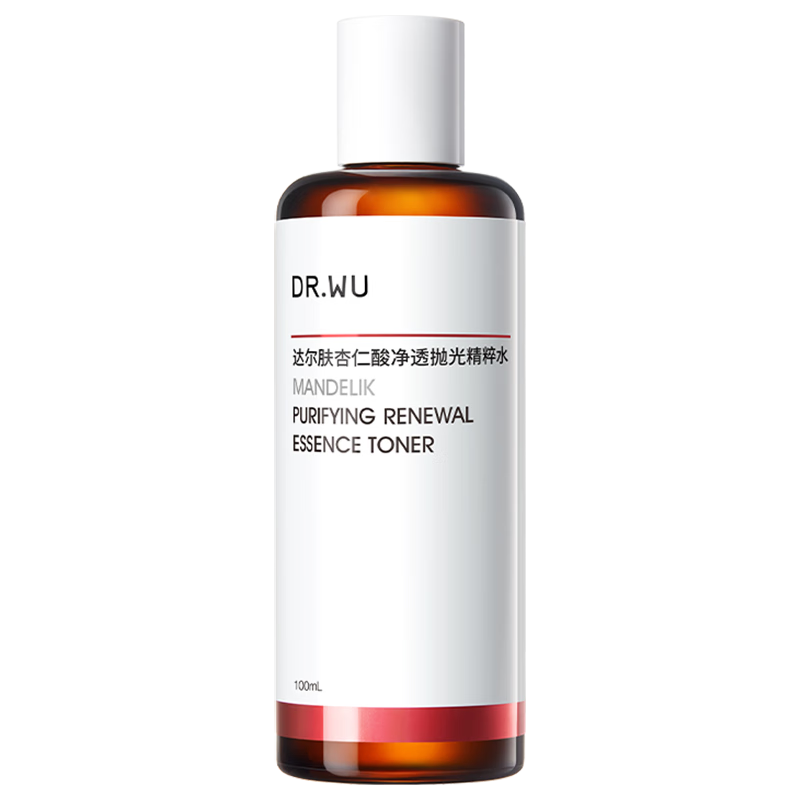 达尔肤（DR.WU）杏仁酸净透抛光精粹水调理角质提亮舒缓保湿油痘肌 抛光水1.0 100ml