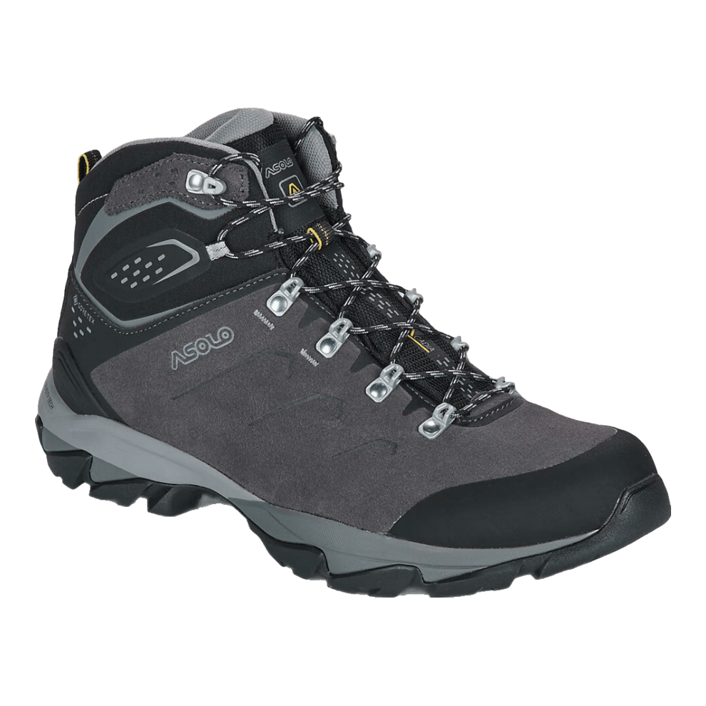 阿索羅（ASOLO）男士戶外登山鞋高幫運(yùn)動鞋防滑耐磨灰色爬山旅游鞋B40076-00-A505 灰色 43.5 (43 1/3)