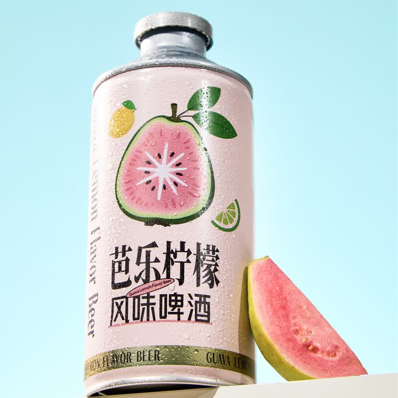 星谷旗下&霜城精酿 芭乐柠檬风味精酿啤酒 果味啤酒 整箱礼盒装 750mL 2罐