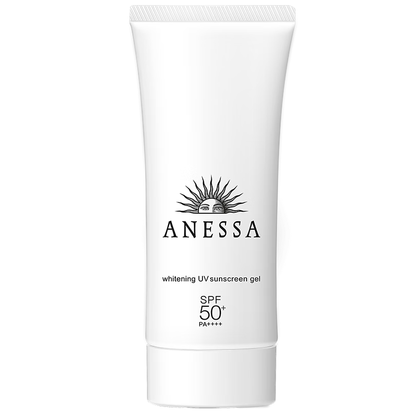 安热沙美白清透防晒啫喱90gSPF50+小光管保湿妆前霜高倍防晒学生军训