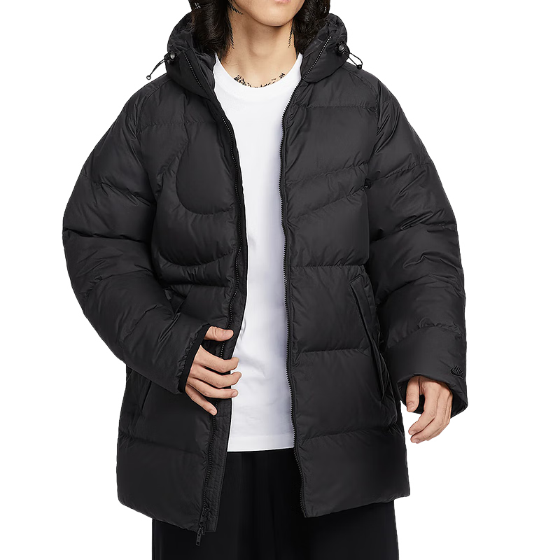 耐克（NIKE） 2025冬外套男防寒保暖户外运动休闲羽绒夹克 IH2378-010 XS