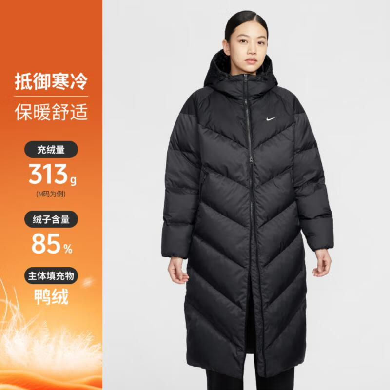 耐克（NIKE）【滔搏运动】女子AS W NSW SF DWNFL NK WPFR PRKA羽绒服 HV5237-010 XS