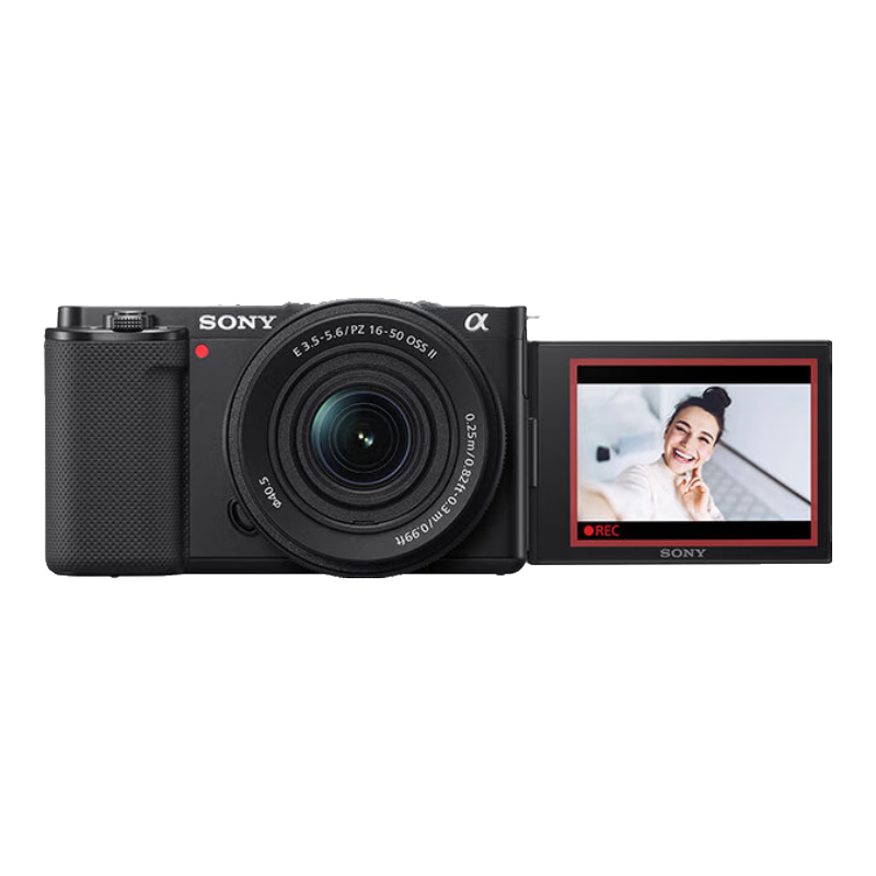 ���� ZV-E10 ΢����� 4K��Ƶ vlogֱ�� �����˾� ZV-E10K��ɫ �ٷ����� 4133.7Ԫ����������