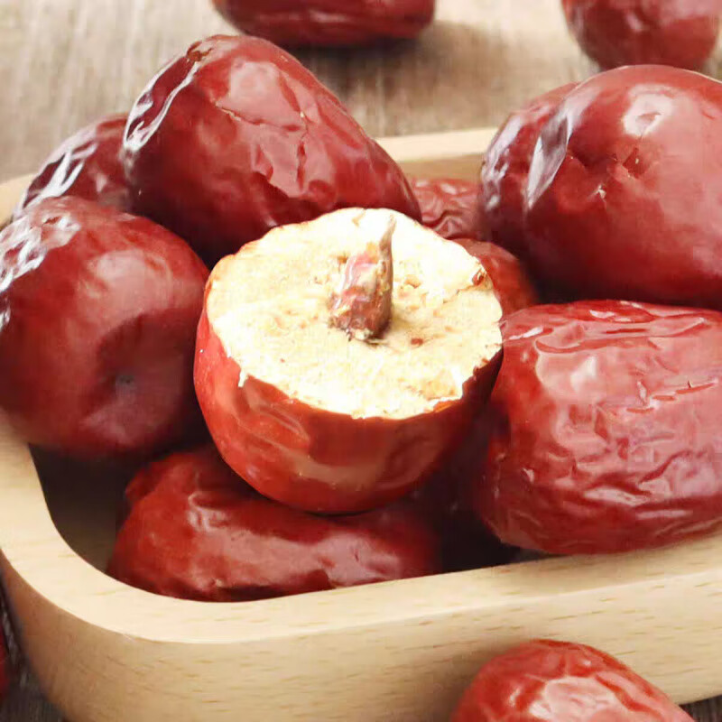 枣红栆杞新疆和田大枣骏枣特级红枣新鲜干果零食特产玉枣去核补气血 和田大枣5斤【新疆直发】