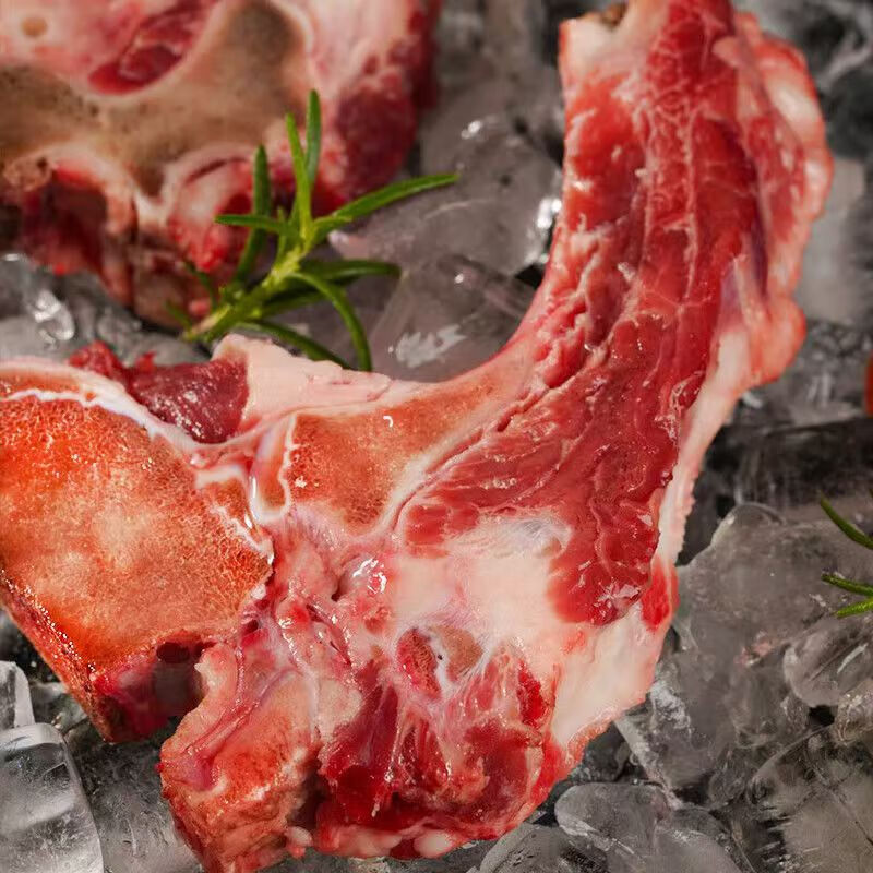 牧海肴原切牛腩块牛肉生鲜冷冻炖煮食材内蒙新鲜牛肉块批发商用清真食品 5斤 牛肉手把肉