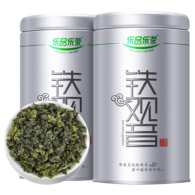 乐品乐茶正宗安溪铁观音特级 乌龙茶新茶清香型茶叶散装共252g