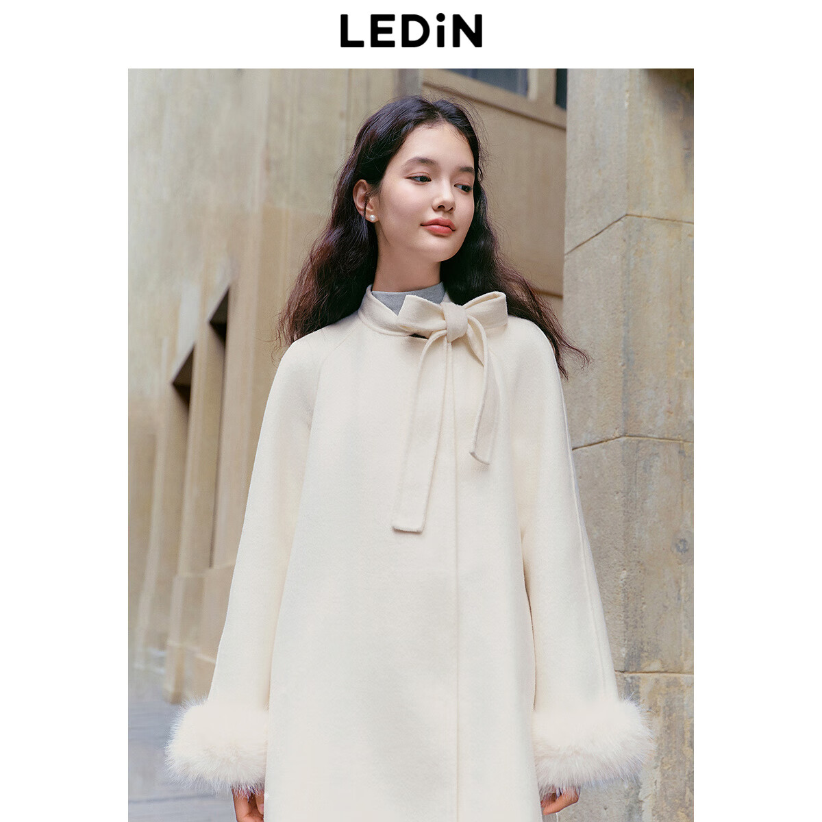 乐町韩系绑带大衣 红色7 M