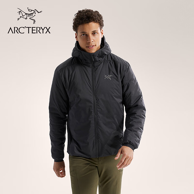 ARC'TERYX始祖鸟 ATOM SV HOODY 男子 保暖棉服 Black/黑色 M