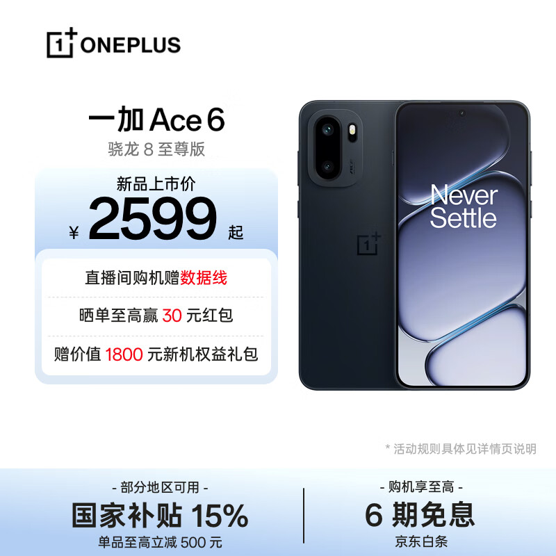 ONEPLUS/һ�� Ace 6 �ֻ� ���� 16+1T