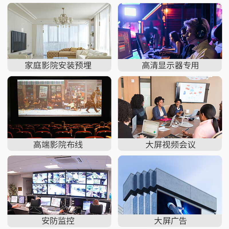 广昌兴（G.C.X） 光纤HDMI线2.0版4K发烧级高清穿管线适用于笔记本电脑电视投影仪家庭影院视频线工程装修连接线 2.1版-8K光纤线 25米