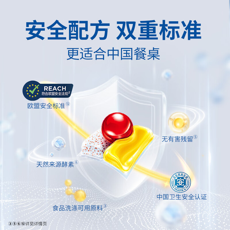 亮碟(finish)洗碗机专用洗碗凝珠洗碗块洗碗粉清洁剂洗碗凝珠三合一亮碟剂 洗碗凝珠50颗*2袋