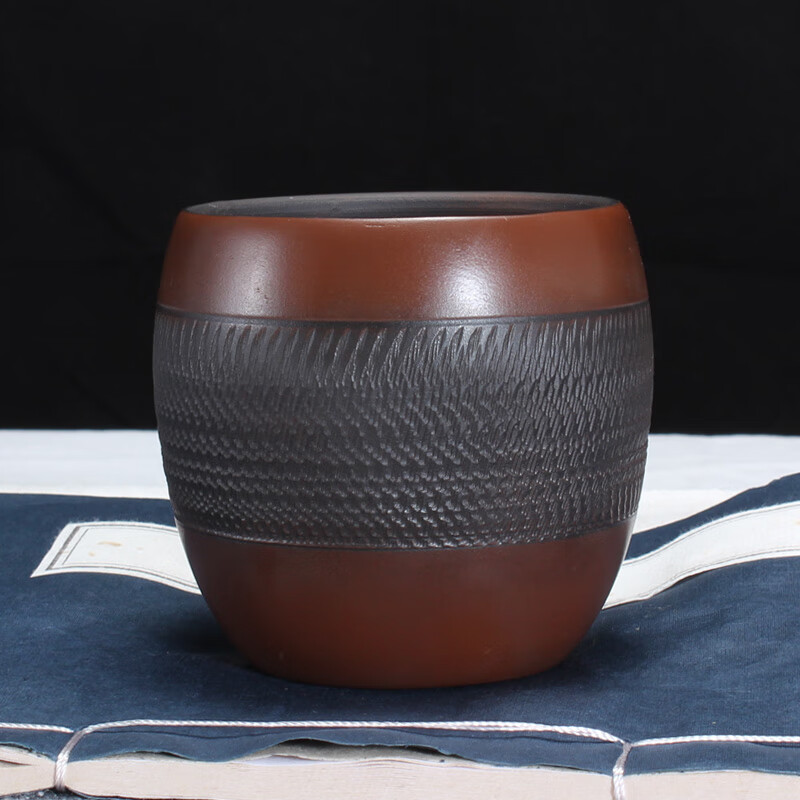 建水紫陶茶杯【滇匠】云南主人单品茗非陶瓷建盏紫砂功夫 古铜杯