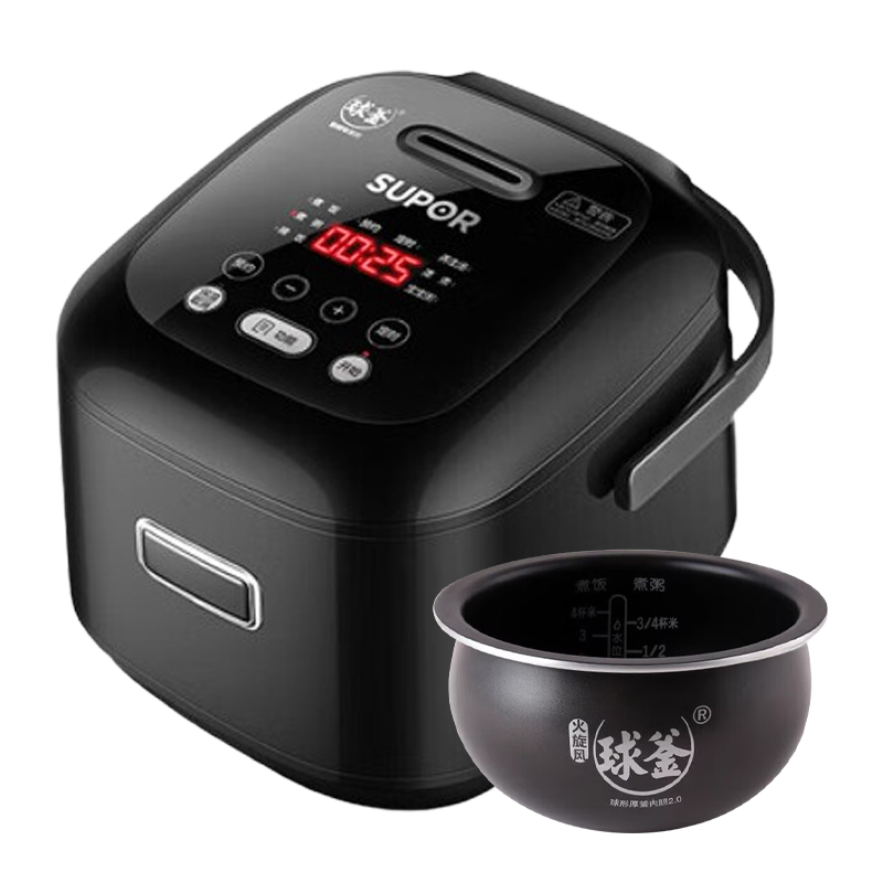 ���ڲ������ղ�����SUPOR���緹�Ҽ���1-2-3-�˵緹��С�Ͳ�ճ������ԤԼ΢ѹ�๦��һ�尾���2�������������׷��� �������� 2L 350W 288.99Ԫ