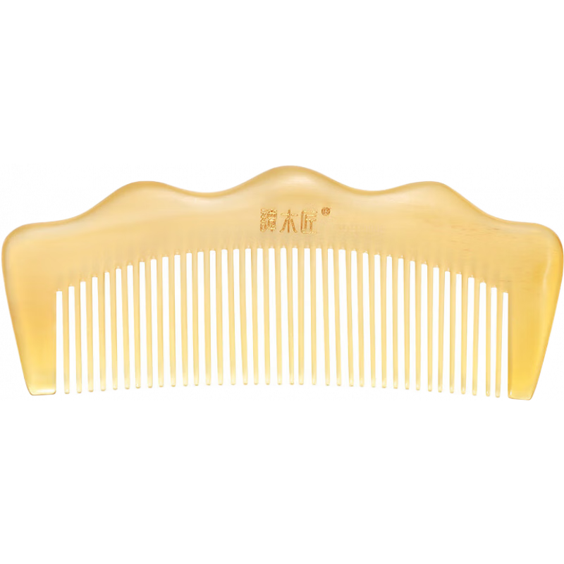 譚木匠羊角梳KCBJ0606女士專用頭皮經(jīng)絡(luò)按摩家用梳可定制 羊角