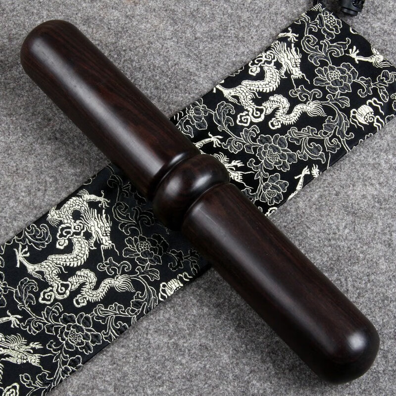 龙动力 太极尺行功棒 太极棍养生杖养生棒太极棒太极杖实木长短棍 老