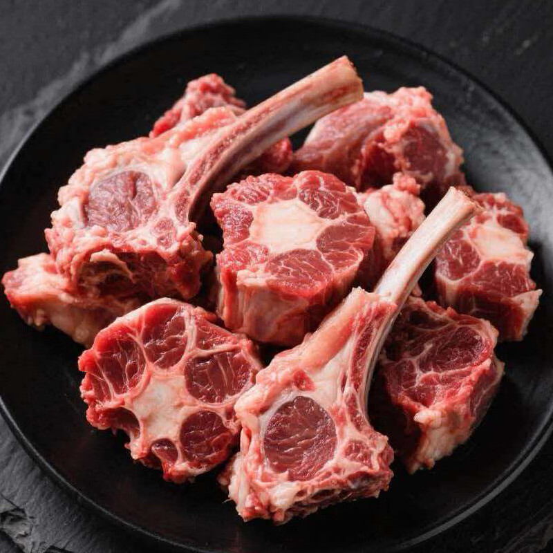 牧海肴原切羊小腿净重2斤内蒙羊腱子羔羊肉切块手把肉炖肉食材清真羊肉 特价秒杀丨手把羊肉5斤【含棒骨/小腿/脊骨随机发】