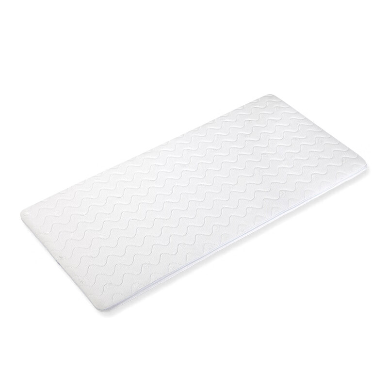 史威比（Sweeby）嬰兒床墊天然椰棕新生寶寶床墊四季通用透氣兒童床墊 白色 120x60cm