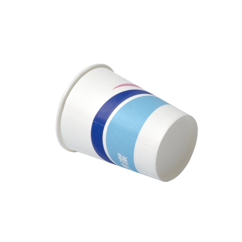 妙洁 欢享纸杯加厚型一次性杯子 8盎司228ml 一箱（2000只）