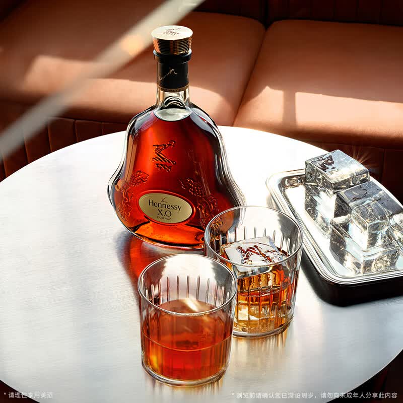 轩尼诗（Hennessy）【官方直营】轩尼诗XO干邑白兰地 700mL 2瓶 法国进口洋酒