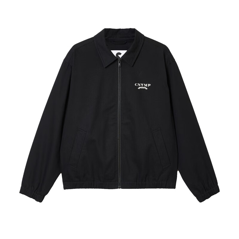 杰克·琼斯（JACK&JONES）春秋外套男士休闲夹克合集 225121015E40黑色 M 175