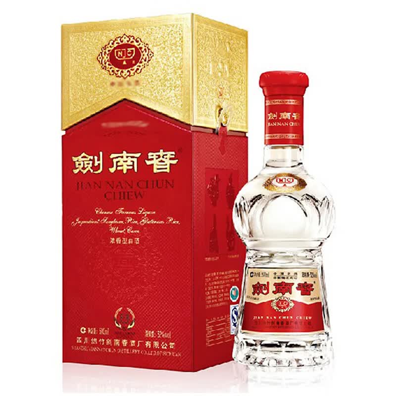 剑南春【官方授权】浓香型 白酒 【送礼送长辈】 水晶剑52度500ml怎么看?