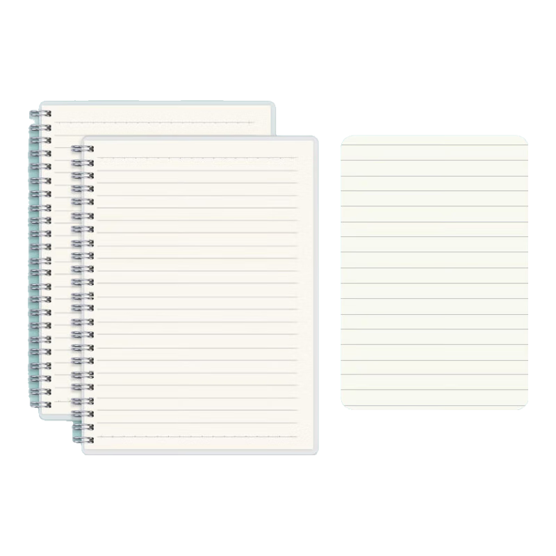 【老师推荐】热销十万线圈本b5笔记本子得力同款日记本简约大学生考研大号加厚本子记事本错题摘抄 A5横线-单本装（80张）