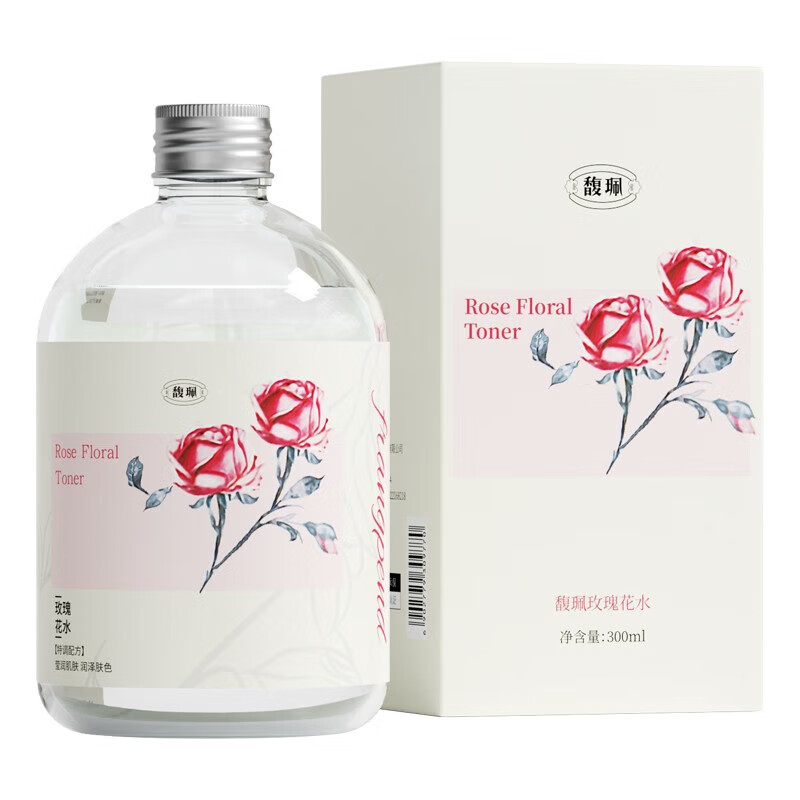 馥珮玫瑰花水濕敷水純露補水保濕毛孔爽膚水 300ml