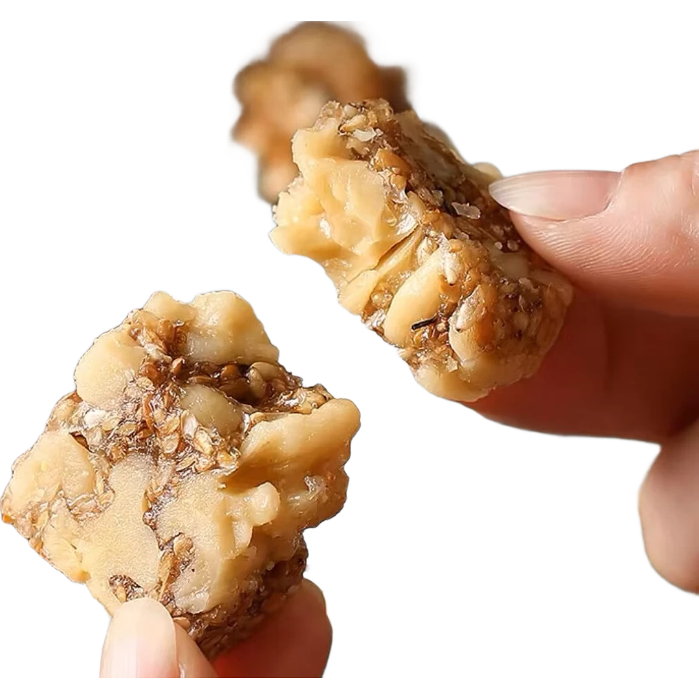 【三只松鼠同厂】亚麻籽核桃酥10g传统糕点焦香酥脆零食特产1 10g*【10包】