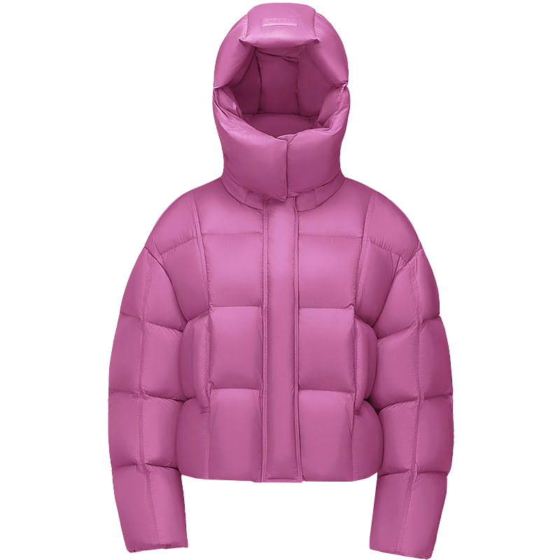 波司登25年冬泡芙羽绒服女士90绒加厚脱卸帽宽松短款慵懒风外套