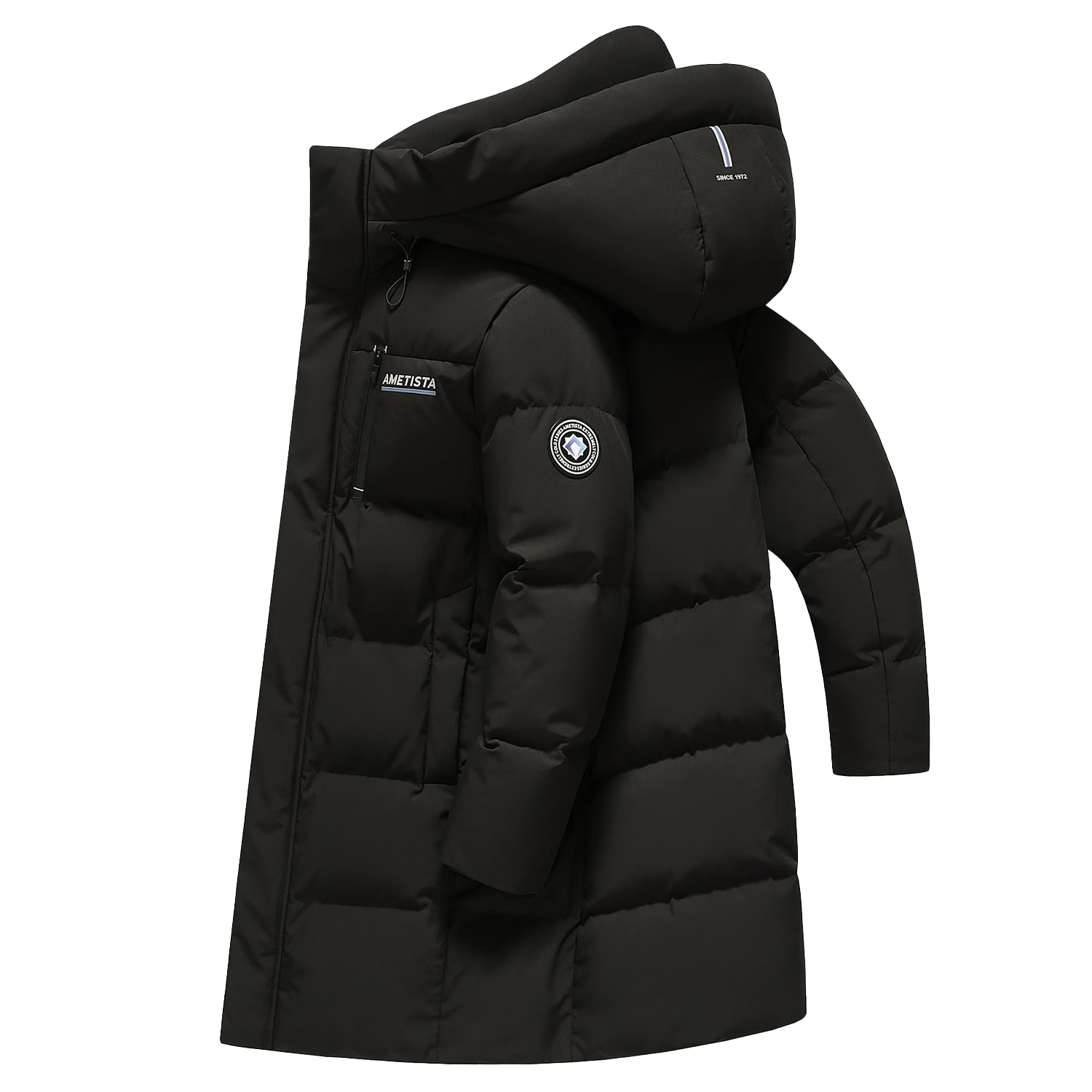 鸭鸭中长款羽绒服男女同款2025冬季新款加厚保暖时尚潮流高级感面包服