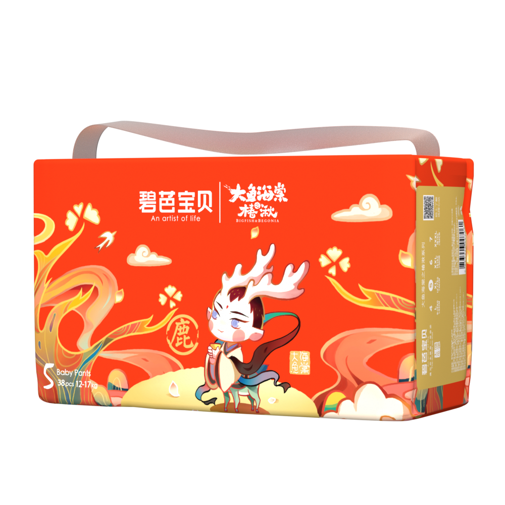 �̰ű������㺣�Ĵ���Ӥ����ʪ����������Ӥ������͸����� ������XL��38Ƭ12-17kg 153.01Ԫ����38.25Ԫ/����