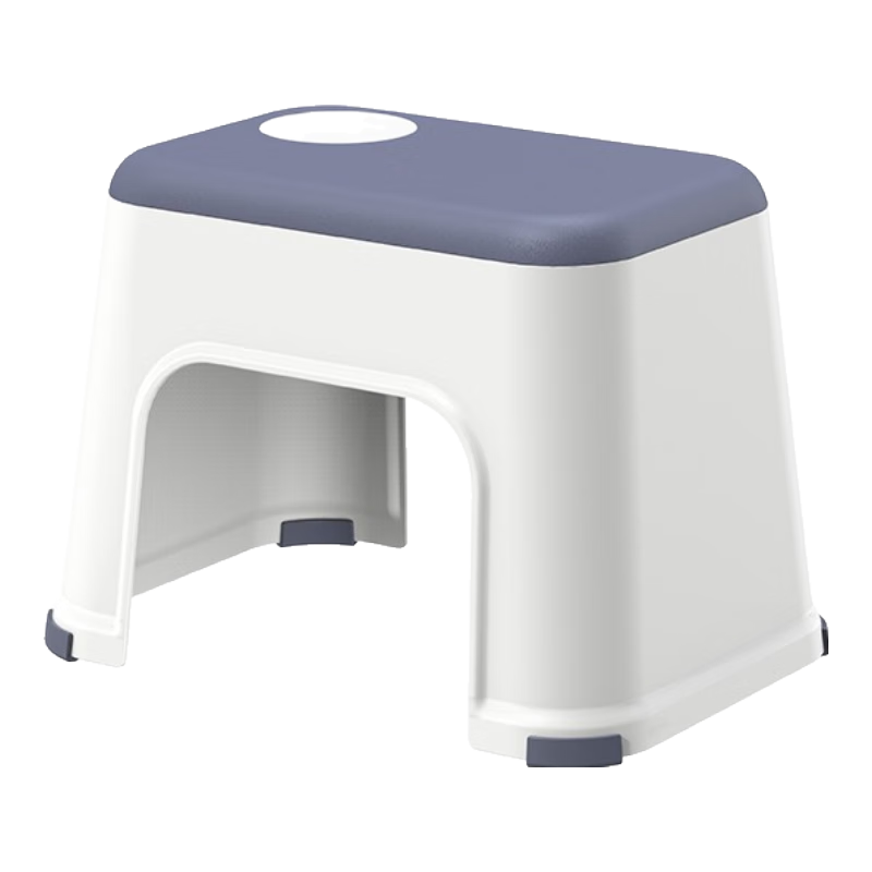 維簡(Vilscijon)維簡同款凳子小板凳家用兒童塑料矮凳客廳浴室換鞋凳防滑小椅子 -小號32點5*23點3*17點5cm