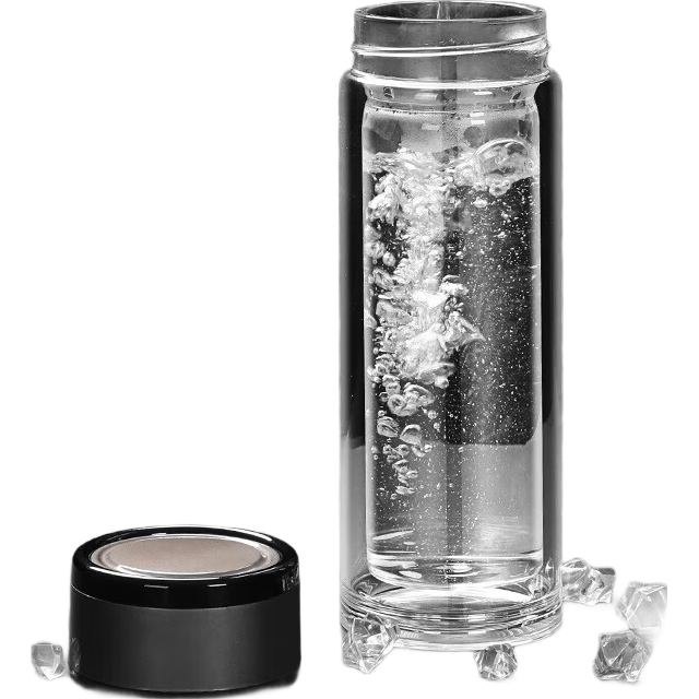 ˫Ȳ͸ˮ˫貣װ ֱɫ450ml