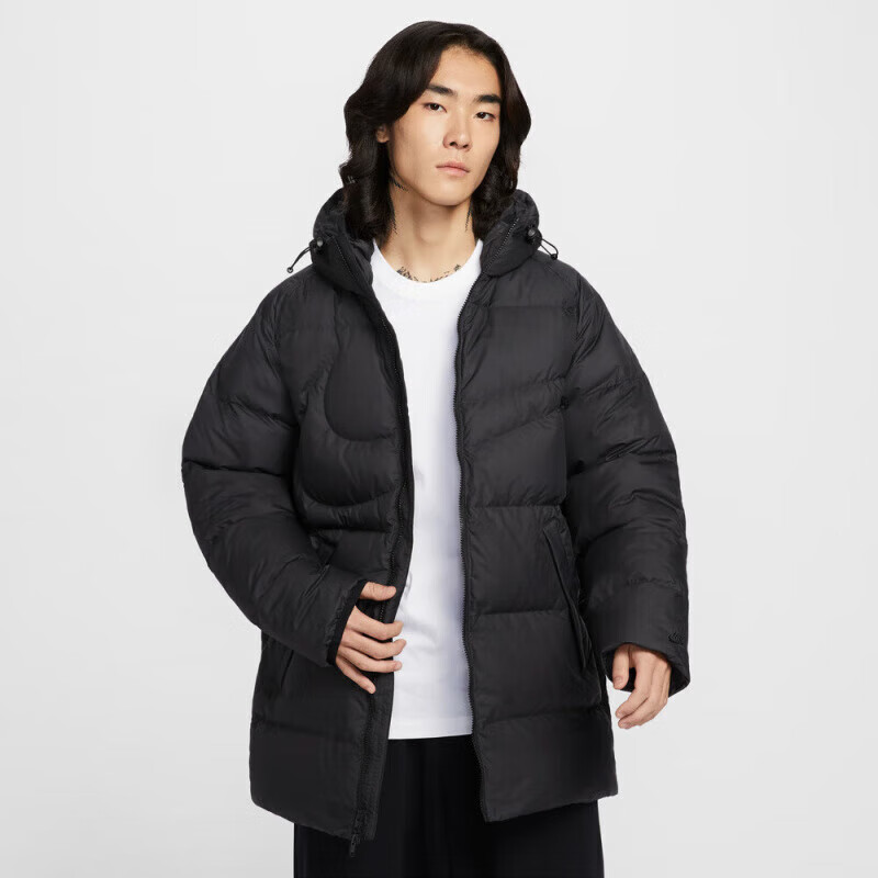 耐克（NIKE）男子AS M NK TF CLUB PARKA HD MAX运动休闲羽绒服IH2378-010 IH2378-010 L
