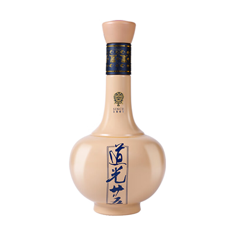 道光廿五皇袍 52度  陈香型白酒 475ml*6瓶整箱 礼盒装 送礼送领导送长辈 52度 475mL 1瓶