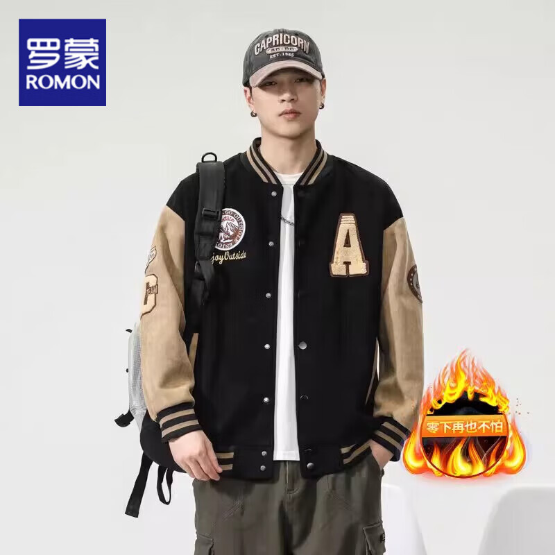 ���ڲ��������ɣ�ROMON����ʽ�߶˾���ɫƴ�Ӱ���������д��＾��Ƹ�ƴɫ�������¼п��� ��ɫ���� 2XL 160-180��211.59Ԫ