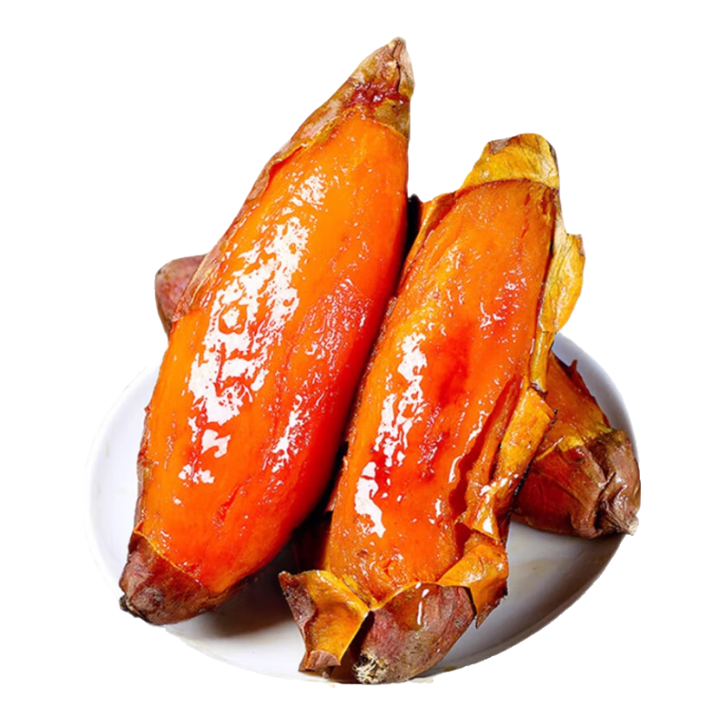 京鲜匠山东正宗烟薯25号蜜薯新鲜现挖红薯番薯黄心糖心流油烤地瓜蔬菜 净4.5斤 精选大果 单果400g+