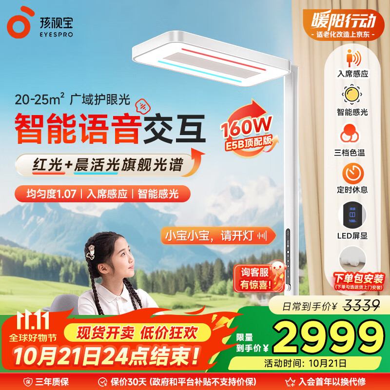 孩视灯家用落地大路灯E5-160W-R