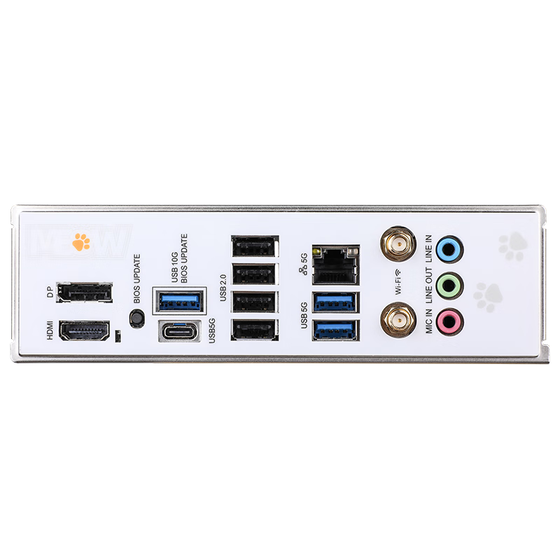 七彩虹 COLORFIRE B850M-MEOW WIFI7 V14 橘猫DDR5 图 9