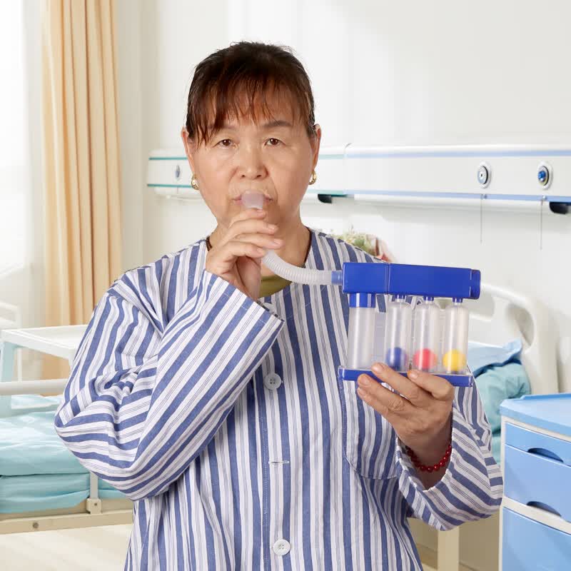 风尚志医用呼吸训练器胸肺部术后锻炼肺活量康复排痰仪老人儿童通用 医用呼吸训练器