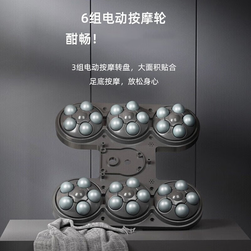 猴太太泡脚桶足浴盆电动泡脚盆加热全自动按摩2025实用洗脚盆智能恒温过膝疗家用 生日礼物礼品送父母亲 【旗舰款】6段仿真滚轮按摩+热切断体过热保护+花洒 生日礼物送爸爸妈妈父亲母亲女士老人长辈实用高档养生