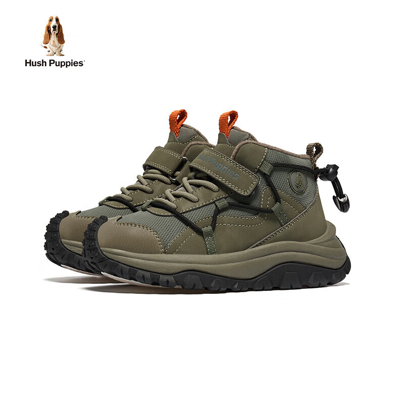 Ͼ��ʿ��Hush Puppies��ͯЬ��ͯ�˶�Ь�����¿��ͯЬŮͯ��Ь���ޱ�ů�������ͯ���� HP4905008��ɫ 31 �ʺϽų�19.2cm