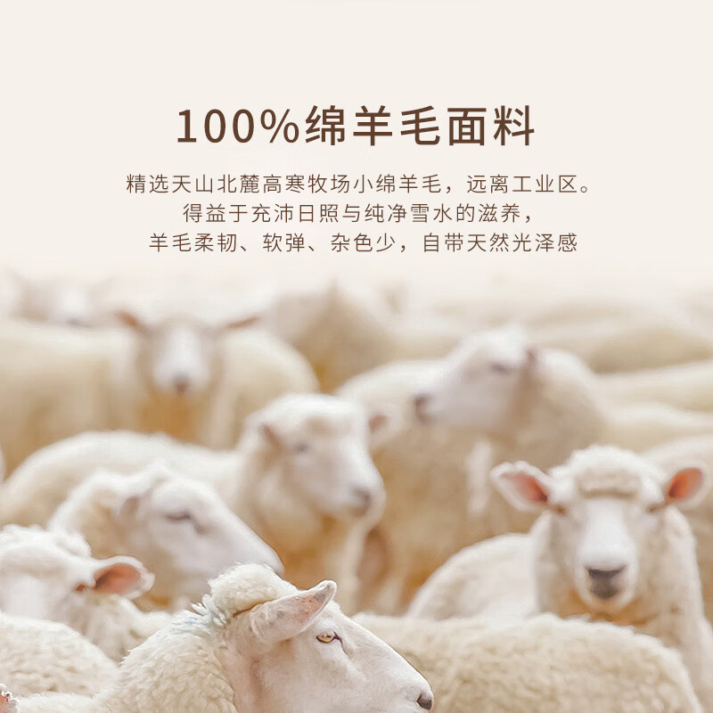 上海故事100%羊毛围巾生日礼物刺绣新款秋冬保暖披肩新年礼物送妈妈围 锦绣繁花-紫本色 200*70cm(含须)