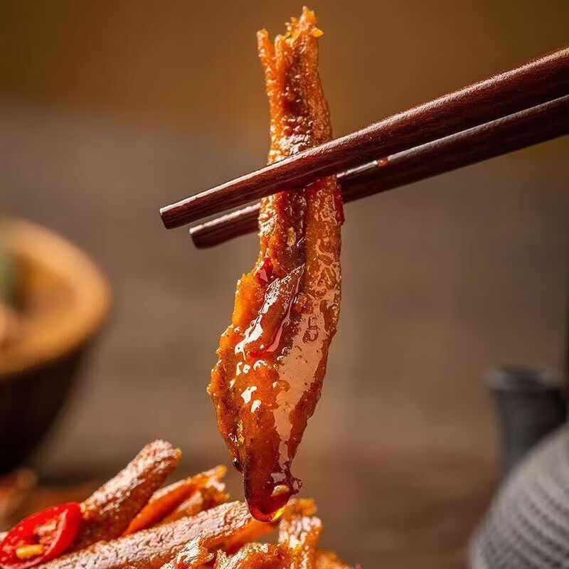 香辣小鱼仔追剧零食下午茶独立小包开袋即食四口味可混装 100包 香辣味口10包