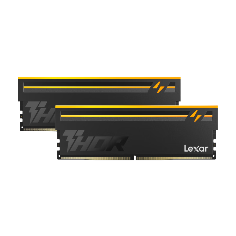 �׿�ɳ��Lexar��DDR5 6400 64GB(32GB��2)���� �羺RGB�����ڴ��� CL42 AI����һ����λ Thor����֮�ж��� ��ɫ