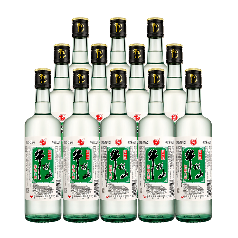 ţ��ɽ����ͷ ��һ�� ���Ƴ���43�Ȱ׾� Ũ��������� �������񳤱� 43�� 500mL 12ƿ ����װ 210Ԫ